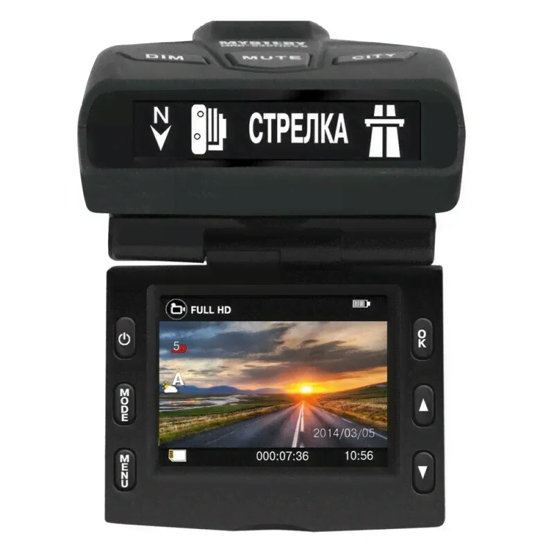 Mystery Видеорегистратор-радар Mystery MRD-930HDVSG радар детектор-2