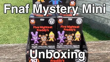 FNAF 10th Anniversary Mystery Minis Unboxing