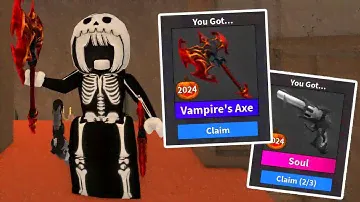 BUYING EVERYTHING in the NEW MM2 HALLOWEEN UPDATE!