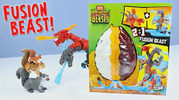 Breakout Beasts Fusion Beast 2 in 1 Build Review MEGA Construx