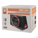 Сабвуфер автомобильный MYSTERY MBB 308A (350 Вт 86 дБ 4 Ом 20 200 Гц ферритовый магнит защита от