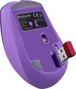 Мышь DEFENDER игровая бесп,+ Bluetooth 2,4G Mystery MM-301 LED,4D,1600dpi, АКБ фиолет (52301)