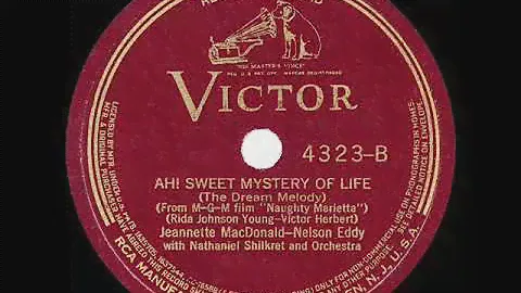1937 HITS ARCHIVE: Ah Sweet Mystery Of Life - Jeannette MacDonald & Nelson Eddy