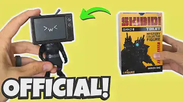 Opening the NEW OFFICIAL Skibidi Toilet Mystery Figures!