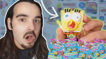 Открываем самые маленькие коллекционные предметы Mystery World! (Редкий страшный Губка Боб!)