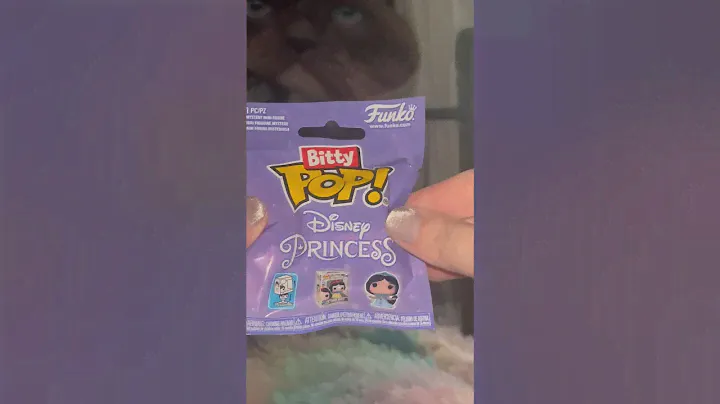 😩NEW MINI FUNKO POPS • DISNEY PRINCESS 👑💜 #bittypop #disneyprincesses #toyunboxing