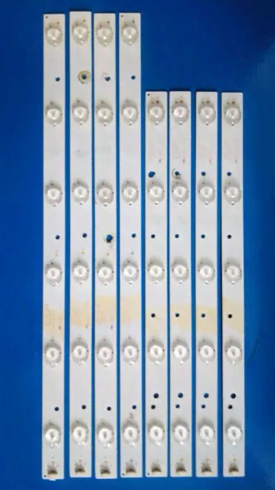 LED-подсветка LED40D11-ZC14-01(A), LED40D11-ZC14-02(A) (30340011201, 303400111202)(комплект 8 планок) Mystery MTV-4129LT2 MTV-4128LT2 JVC LT-40M640-0