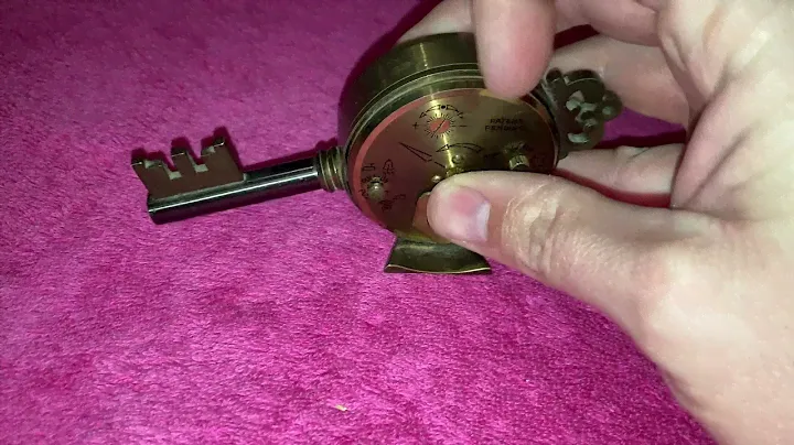 Vintage SWIZA key alarm clock