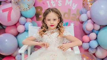 Настя и ее День Рождения 7 лет.