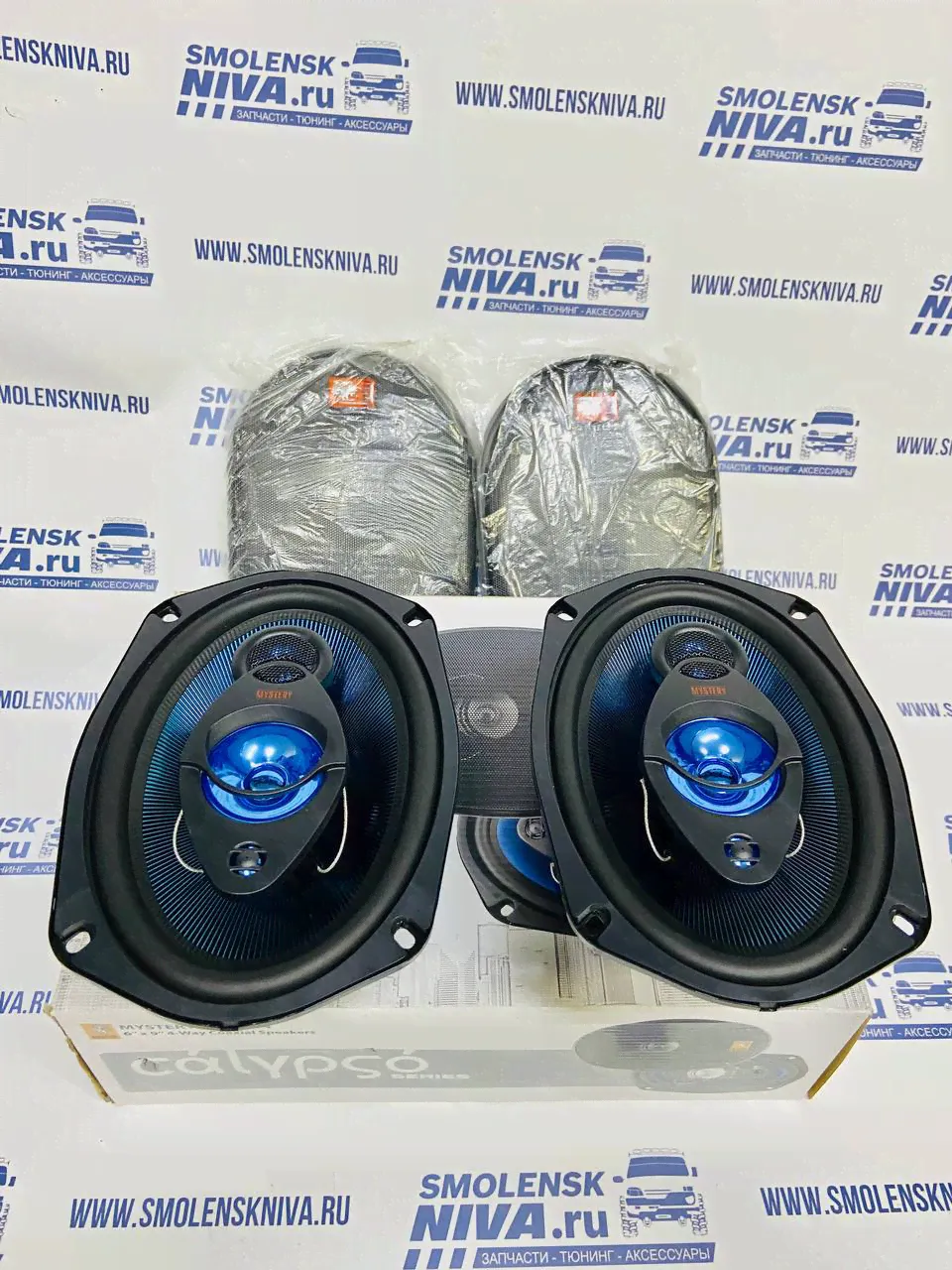 Колонки MYSTERY MC-6944 6х9 4-полосные коаксиальные 300 Вт-0