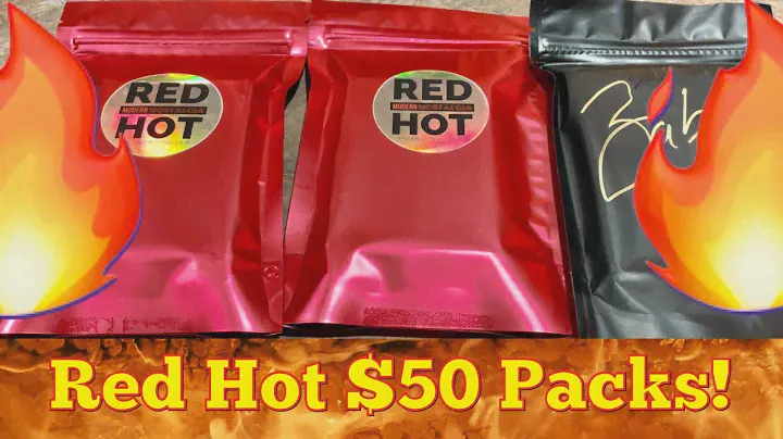 $50 RED HOT MYSTERY PACKS WITH PSA 9 & 10 SLABS! (Mystery Box Monday)