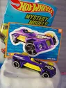 2015 Mystery Models 06 MED-EVIL Purple/Yellow; 37 Sticker Hot Wheels