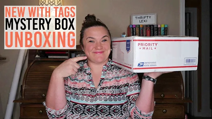 Was it worth it?? NWT Mystery Box Unboxing to Resell on Poshmark, eBay, Mercari, & Kidizen