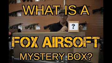 4 x $50 Mystery Box Unboxing - What Are Mystery Boxes from Fox Airsoft