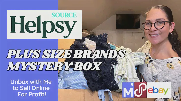 Unbox with Me - Helpsy Source Plus Size Brands Women's Secondhand Clothing Mystery Box