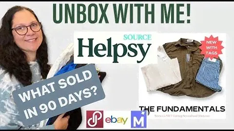 What Sold in 90 Days - Helpsy Source "The Fundamentals" NWT Mystery Box