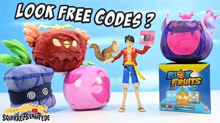 Blox Fruits Mystery Plush Collection Review with Codes What Happens when you EAT them?