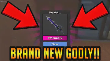 [EPIC] BRAND NEW ETERNAL IV GODLY KNIFE!!! (ROBLOX MURDER MYSTERY 2)