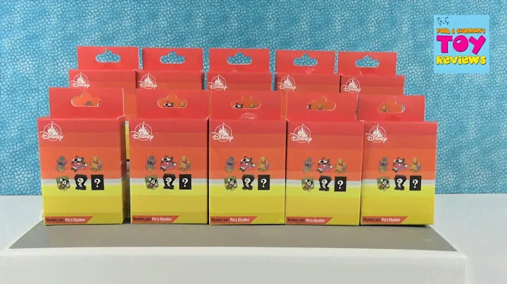 Disney Character Food Mystery Pin Unboxing Trading Collector Review | PSToyReviews