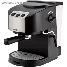 Кофеварка Mystery MCB-5120, рожковая, 1050 Вт, 1.5 л, эспрессо, чёрная