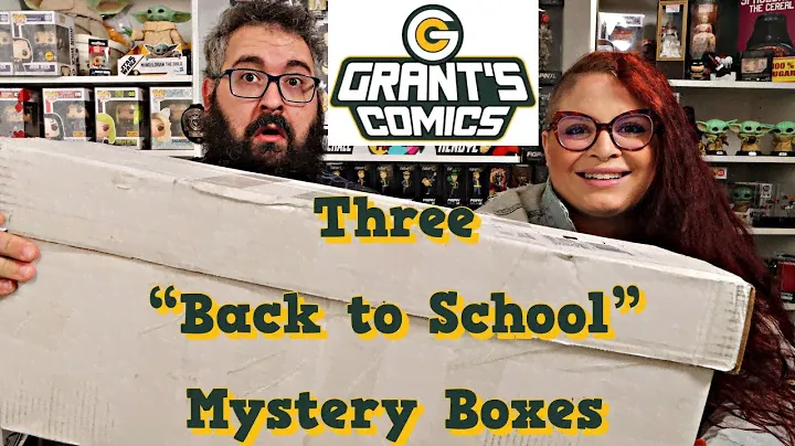 MASSIVE Grant's Comics Back To School Comic Book Mystery Box Unboxing!