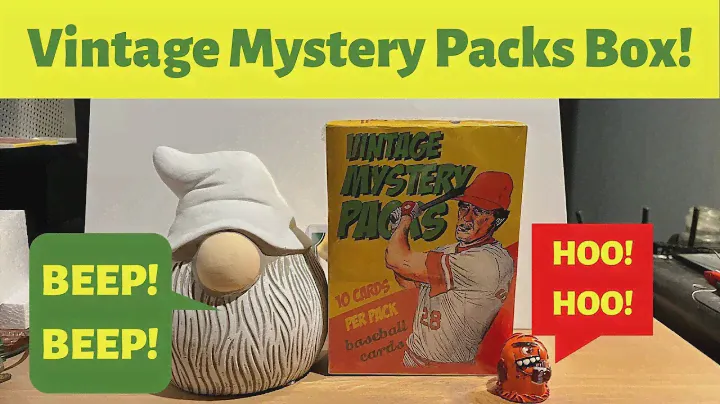 Vintage Mystery Packs - Nice Vintage and 1980s Baseball Card Finds!