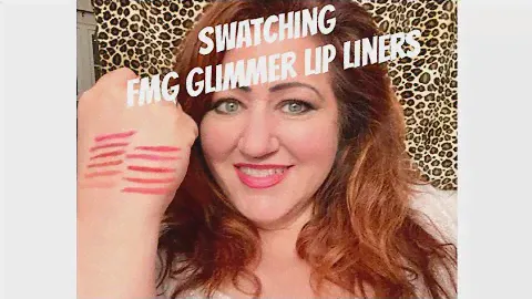 Swatching: fmg Glimmer Lip Liners #lipliners #swatching #makeuplover #avonproducts