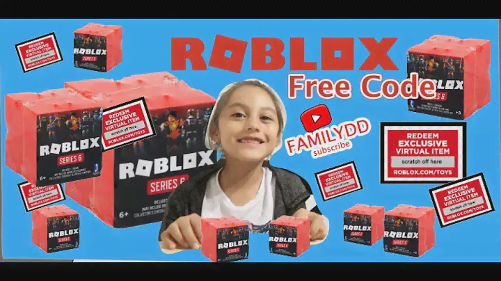 Roblox Toys SERIES 6 Blind Boxes + Code Items UNBOXING / FREE CODE - Roblox The Elevator