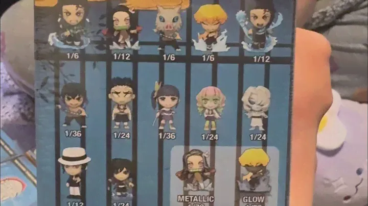 Unboxing a full case of Demon Slayer Mystery Minis