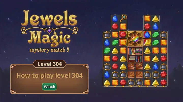 #304 Jewels Magic Mystery Match3