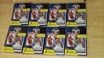 $140 ROOKIE HIT! Opening 8 2022 NBA Basketball Mystery Boxes Walmart unboxing video break box prizm