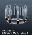 🔑КЛЮЧ🔑 Knife Crown - Murder Mystery 2 ROBLOX