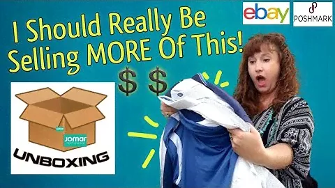 This Category Sells ~ NWT Mystery Box To RESELL on Ebay & Poshmark ~ Jomar Wholesale Unboxing Review