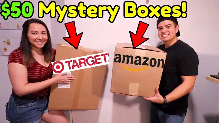 $50 Amazon And Target Mystery Boxes! Is it worth it? *Unboxing*