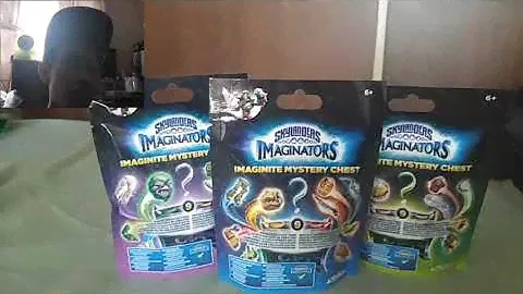 Skylanders Imaginators Mystery Chest Unboxing