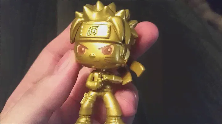 Gold Naruto Shippuden Funko Mystery Mini Gamestop Exclusive Vinyl Figure Review