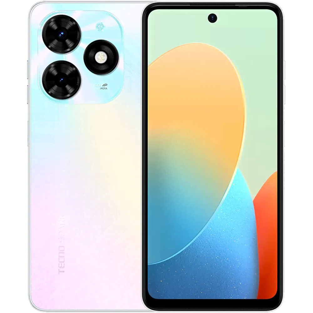 Смартфон TECNO SPARK 20C 8GB RAM, 128GB Mystery White