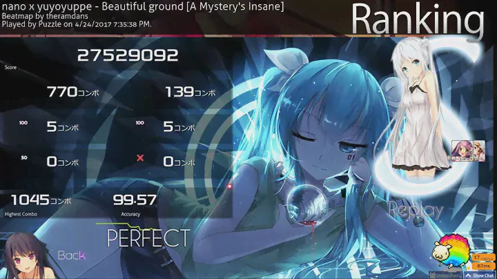 304 PP - nano x yoyoyuppe - Beautiful ground [A Mystery's Insane] - 71.28 UR