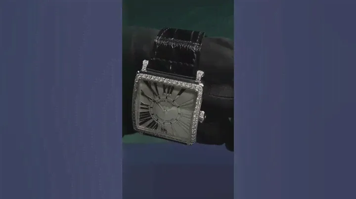 FRANCK MULLER MASTER SQUARE SILVER INDEX DIAL DIAMOND BEZEL (2024)