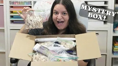 Unboxing a Craft Mystery Box! | Diamond Art Painting Surprise Haul!