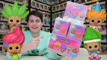 Full Case of Good Luck Trolls Funko Mystery Mini Unboxing!