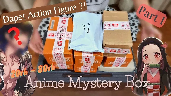 UNBOXING ANIME MYSTERY BOX SHOPEE  20rb-80rb ?!! - BANYAAK BANGEETT ISI NYA  !!  |   ReKey Unbox
