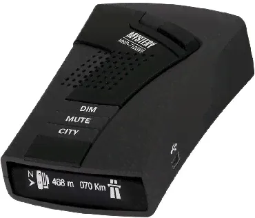 Радар-детектор MYSTERY MRD-710GVS Стрелка