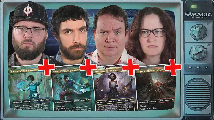 Duskmourn UPGRADED Commander Precons | Zimone VS Winter VS Aminatou VS Valgavoth